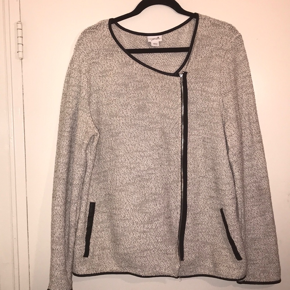 Jaclyn Smith collection tweed blazer size XXL